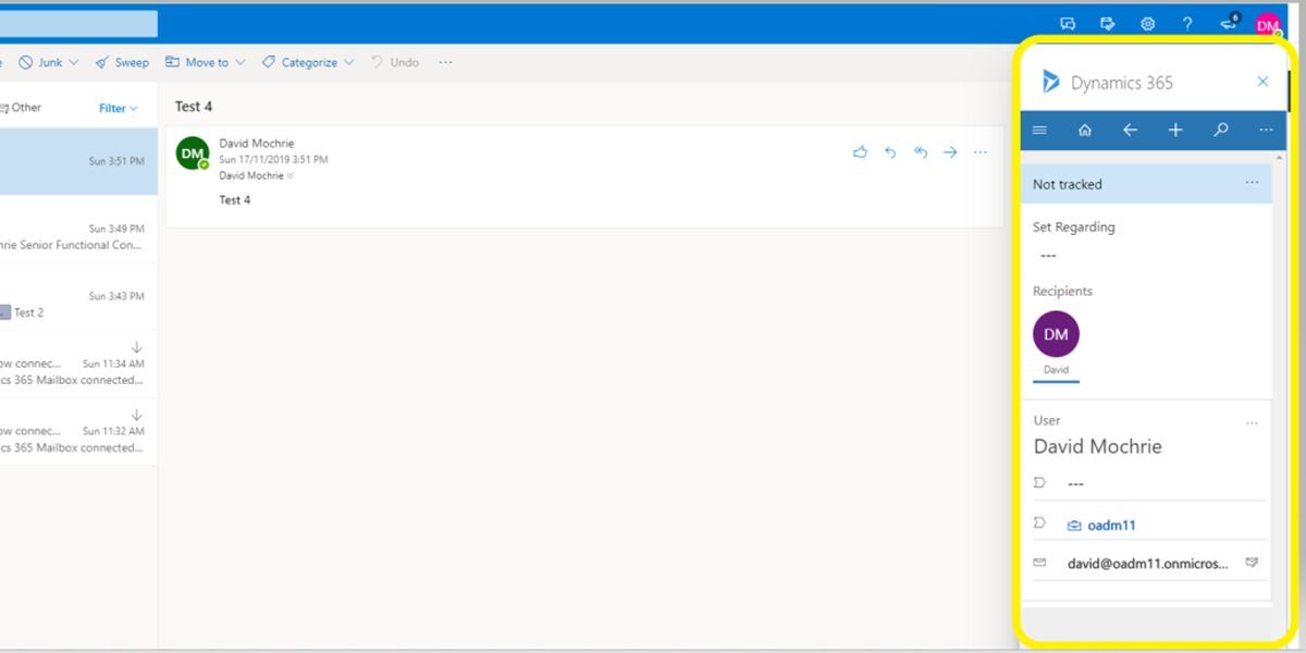 Basic Navigation In App For Outlook (Dynamics 365 Apps), 40 OFF